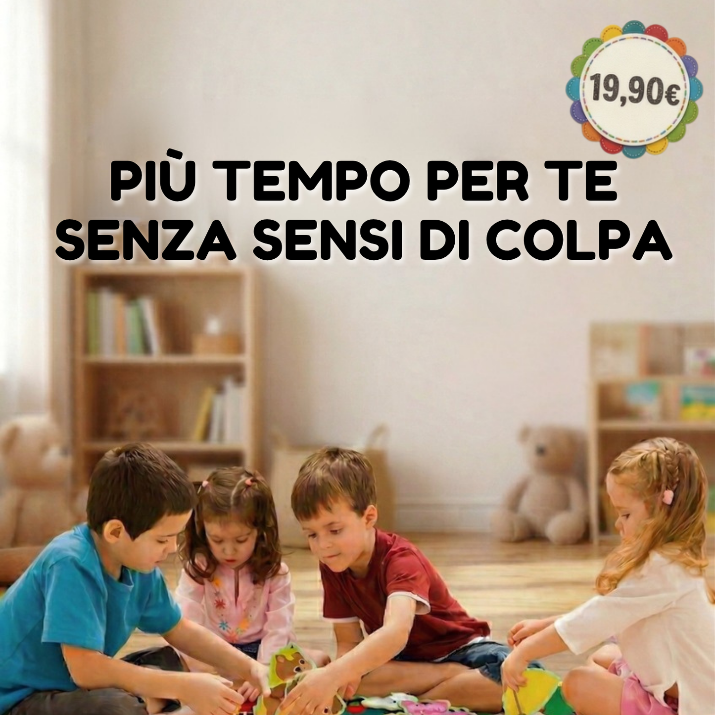 Più tempo per te senza sentirti in colpa